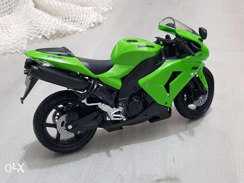 1/12 NewRay Kawasaki Ninja Diecast Motorcycle 2