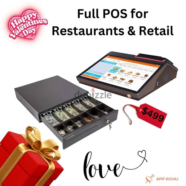 POS for Restaurants , Stores, Retail + Free Software 0