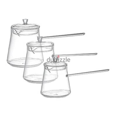 Dorsch Glass MilkPot Set – 3 Pcs