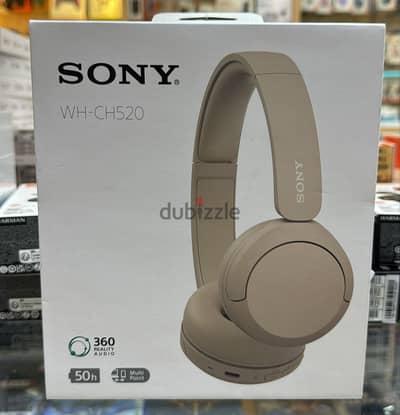 Sony WH-CH520 headphone beige