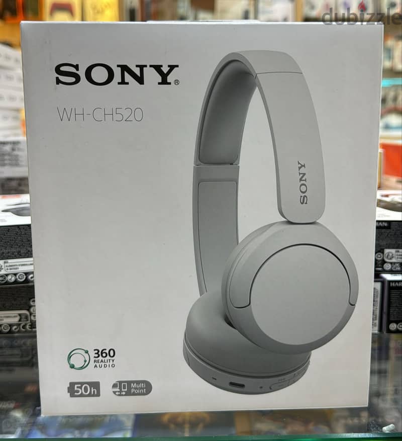 Sony WH-CH520 headphone white amazing & last price 0