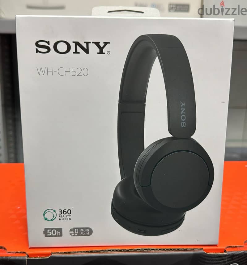 Sony WH-CH520 headphone black exclusive & best price 0