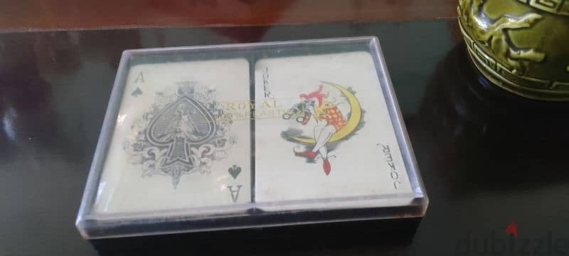 Vintage plastic playing cards still new (made in Japan) 2