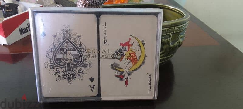 Vintage plastic playing cards still new (made in Japan) 3