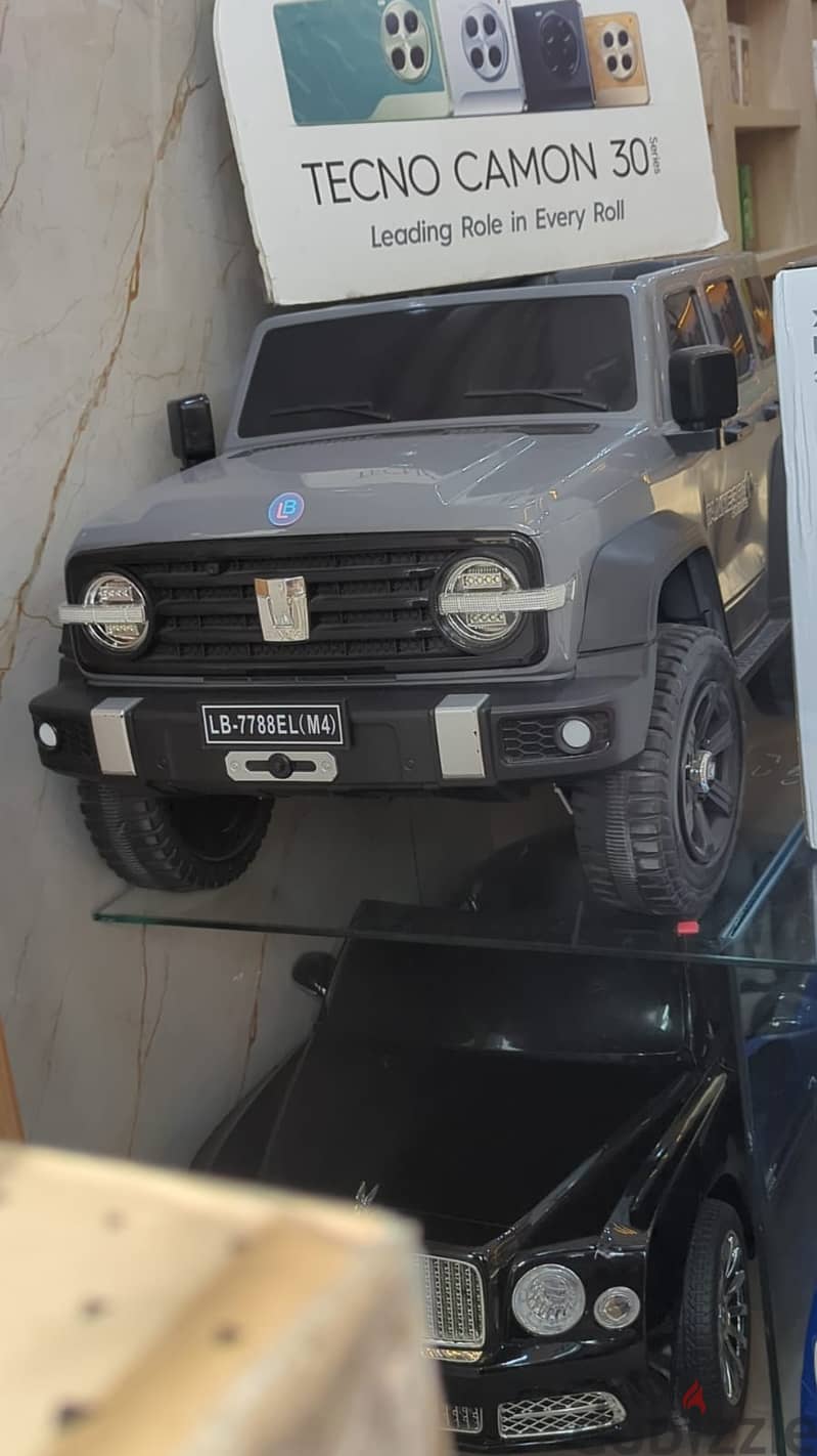 CAR KIDS jeep Lb-7788EL grey amazing & best price 0