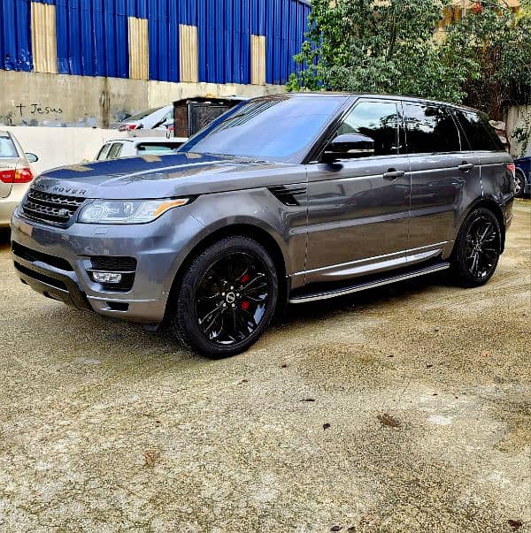 Range Rover Sport DYNAMIC V8 2016 FULL شبه جديد 0