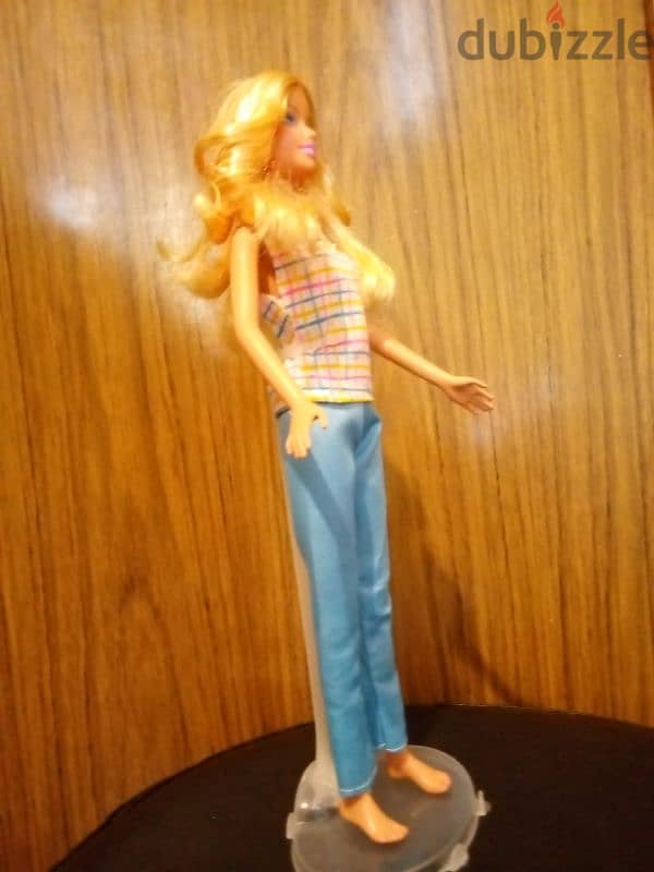 Barbie BEACH PARTY Mattel Great doll2008 Bend legs wearing Flat feet. 2