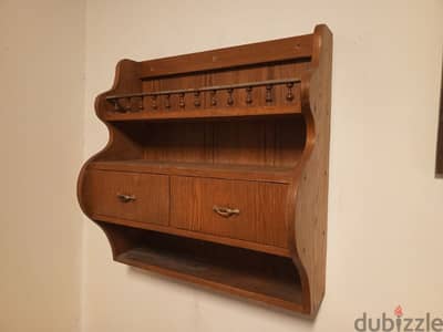 pine wood shelf