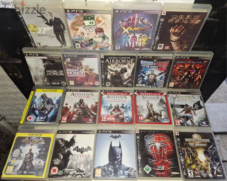 Ps4, Ps3 and Ps2 games. Xbox one/360, ps2,ps3,ps4 consoles 6