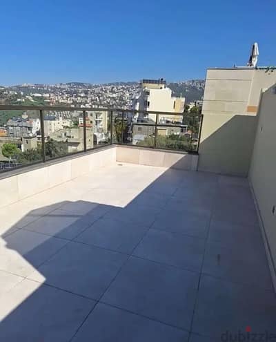 Fully-Furnished Roof for Rent in Mazraat Yachouh