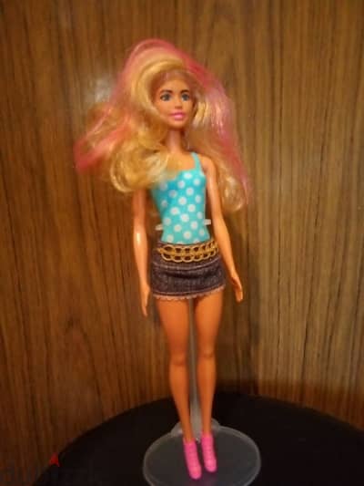 Barbie MOVIE NIGHT/BEACH PARTY COLOR REVEAL Mattel doll 2020+WIG=20$