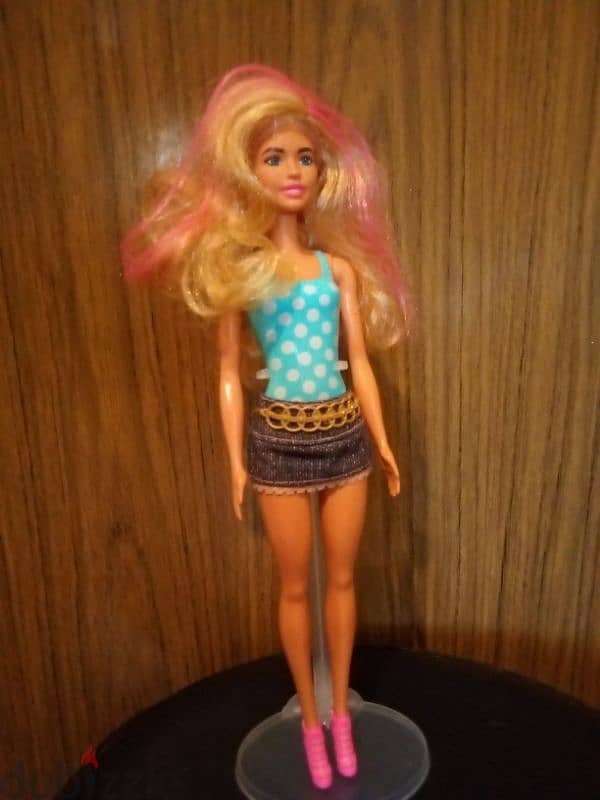 Barbie MOVIE NIGHT/BEACH PARTY COLOR REVEAL Mattel doll 2020+WIG=21$ 0