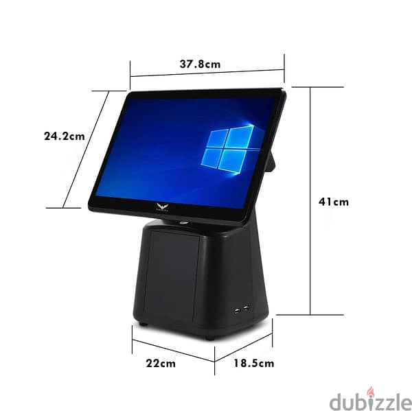 POS System Touch Screen + Free Software | Core I5 /8GB Ram /128GB SSD 5