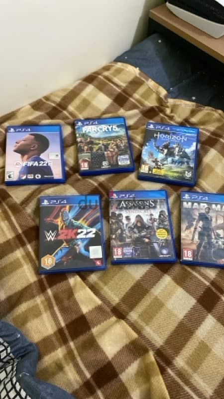 PS4 discs 0