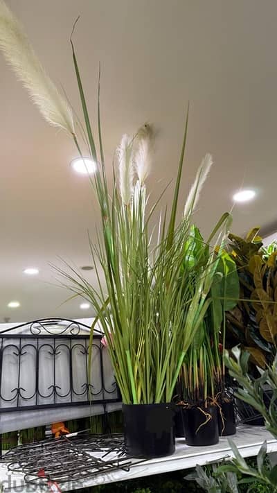 Large Artificial Feather Plant