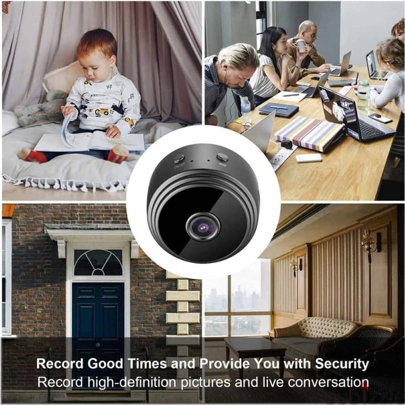 Spy Mini Camera WiFi 1080P HD IP Camera - كاميرا مخفية صوت وصورة 3