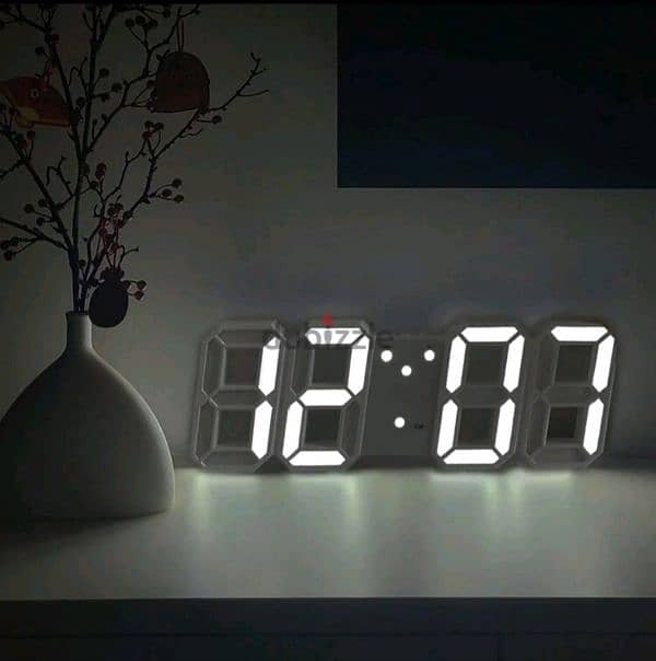 3D Night Light Digital Clock 0