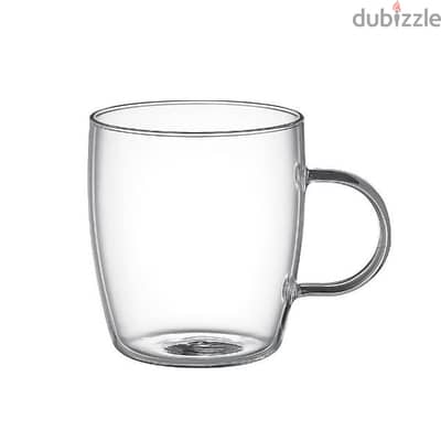 Dorsch Glass Curve Cup 400 ml – Set of 2