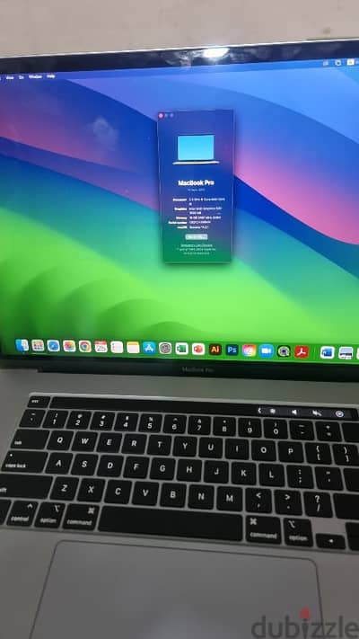 macbook pro i9 16 screen very low use 70 cycles 1 terra