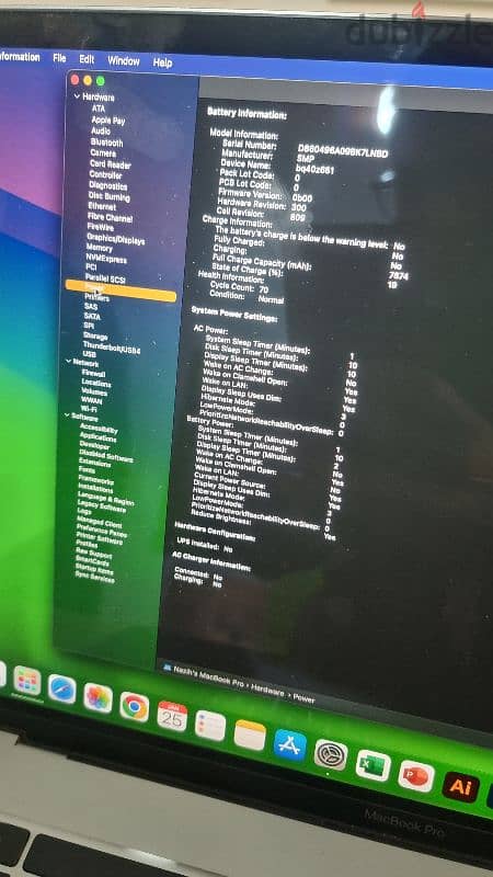 macbook pro i9 16 screen very low use 70 cycles 1 terra 3