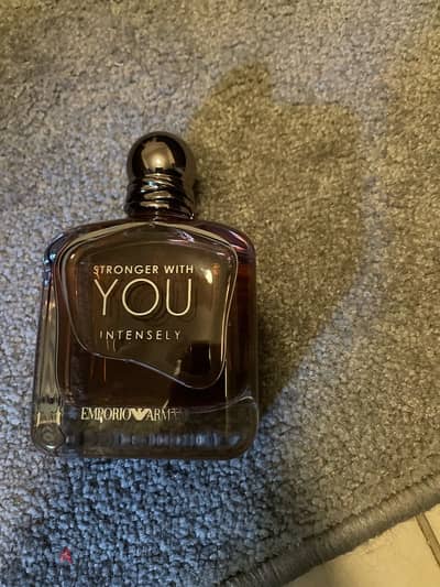 armani stronger with you intensely 100 ml