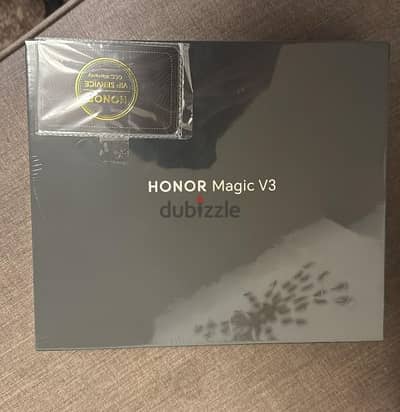 Honor Magic V3 black 12/512 sealed GCC warranty