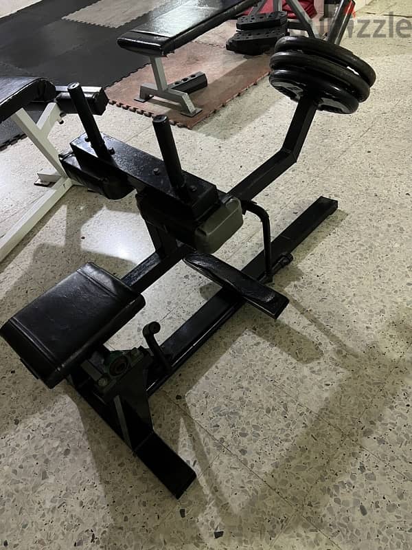 calf machine hip thrust machine 1