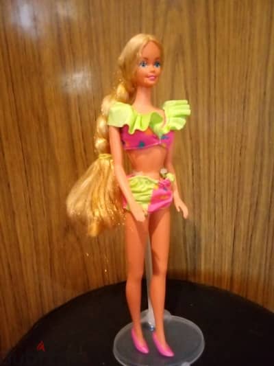 TROPICAL Barbie Rare Vintage Great doll 1985 the longest Hair ever=44$