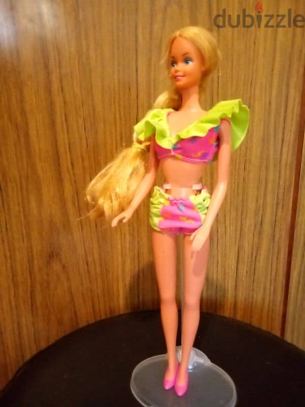 TROPICAL Barbie Rare Vintage Great doll 1985 the longest Hair ever=44$ 3