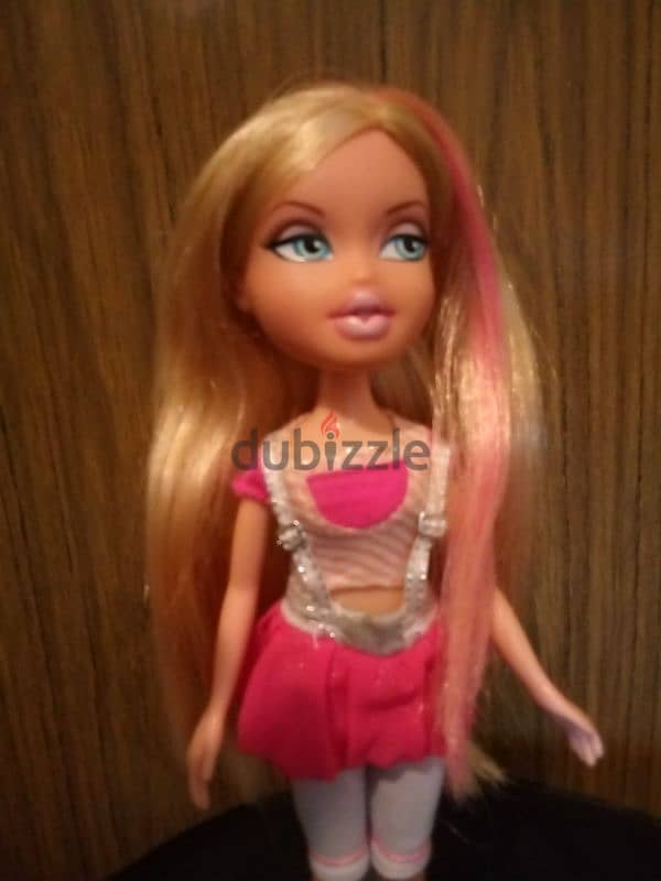 BRATZ ALL GLAMMED DESIGNER STREAKS CLOE Great MGA doll +Own Boots=28$ 1