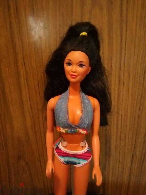 KIRA SUN JEWEL Rare Vintage as new Beach doll1993 Bend legs Turn waist 1