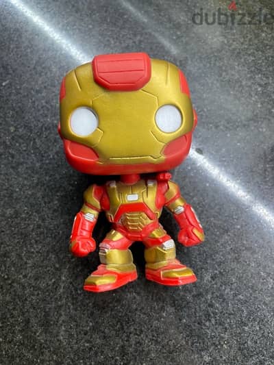 Funko Pop! Iron Man (Marvel) figures.