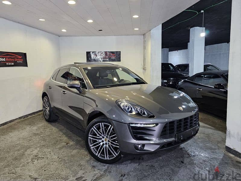 2016 Porsche Macan S Company Source &Maintenance Porsche Beirut 1Owner 0