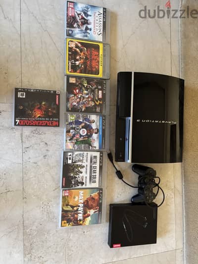 For Sale: PlayStation 3 Bundle – Console + 7 Games – Great Condition!.