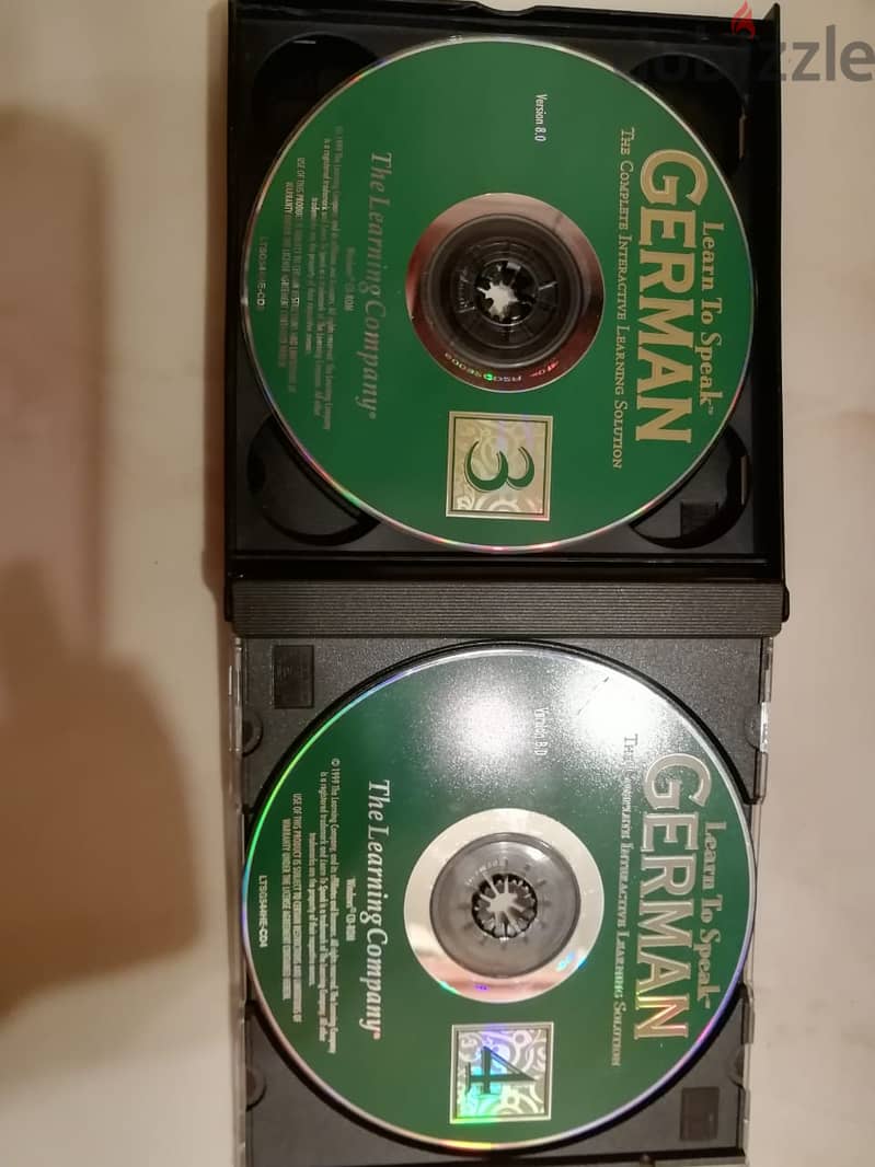 Learn to speak German. Courses on 4 cds box set 2