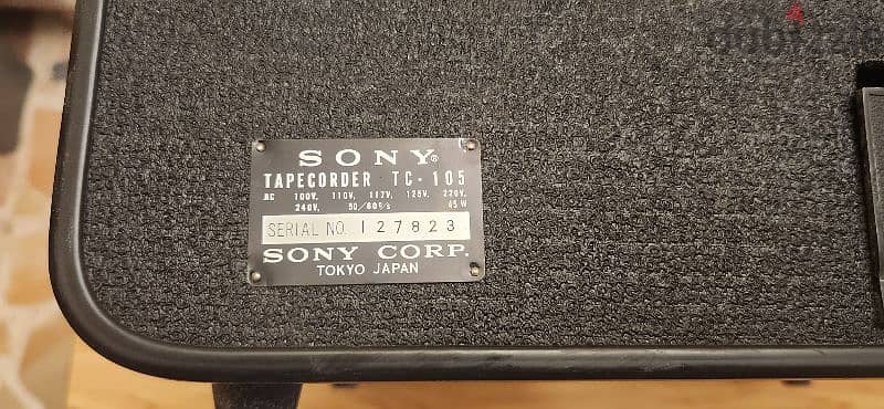 sony tapecorder 3