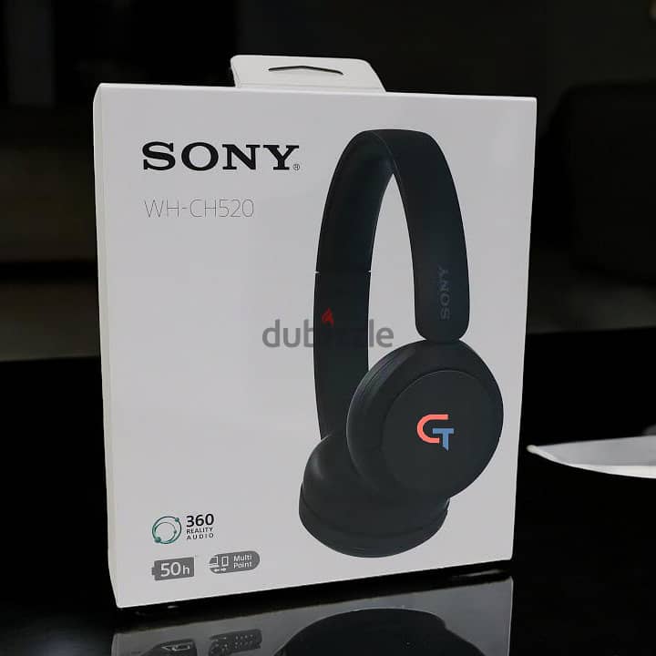 Sony WH-CH520 Wireless Headphones Bluetooth On-Ear Headset  Black New 0