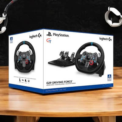 Logitech G29 gaming steering wheel PS4 - PS5 - PC