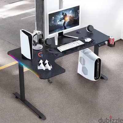 L-Shaped RGB Gaming Desk 160cm very special design