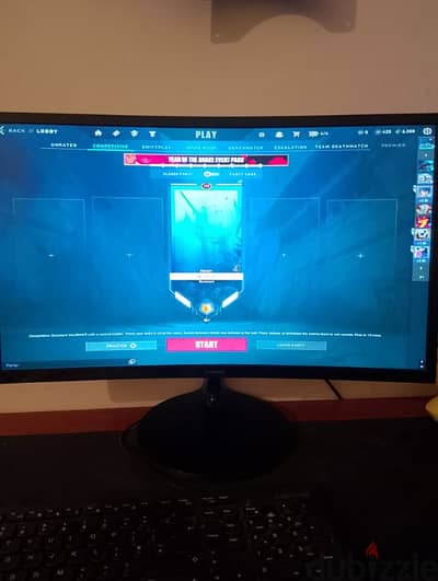 very clean monitor for graphic design