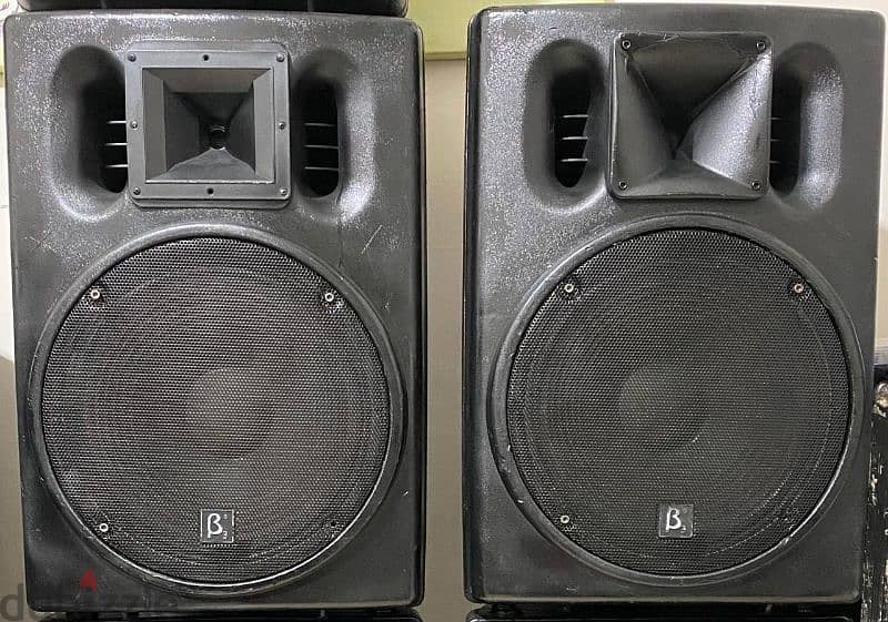 2 Elder Audio Beta3 U15 Speakers 0