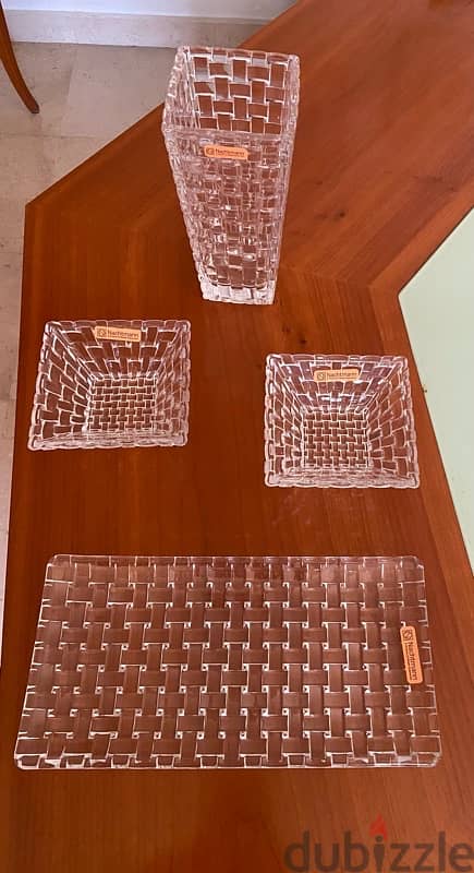 Nachtmann crystal set of 4 pieces 2