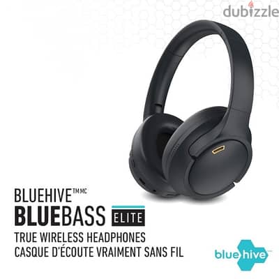 Brand New Blue Hive From Canada-Bluebass Elite Wireless ANC Headphones