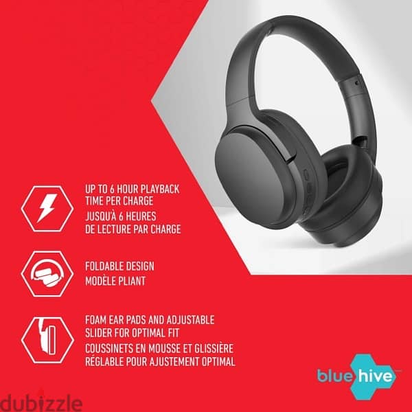 Brand New Blue Hive From Canada-Bluebass Elite Wireless ANC Headphones 2