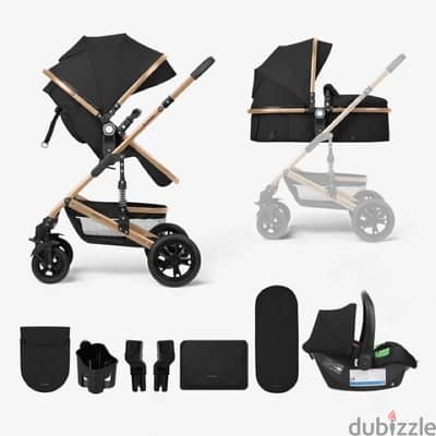 kikkaboo stroller carseat