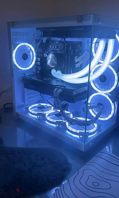 High-Performance Gaming PC - RTX 3090, 64GB RAM, Liquid Cooling