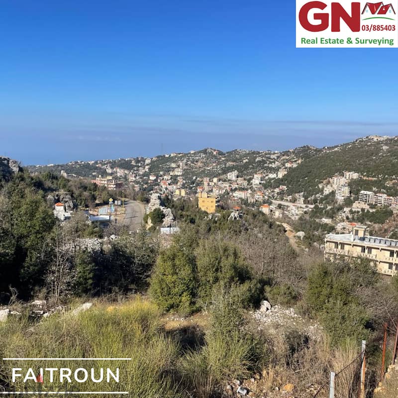 Land for Sale In Faytroun ارض للبيع في فيطرون 3