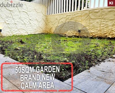 50sqm garden- Brand new- Calm area - Ghazir / غزيرREF#KI117369