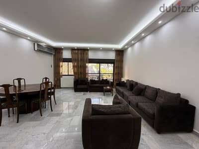 200 Sqm | Fully furnished apartment for rent in Broummana