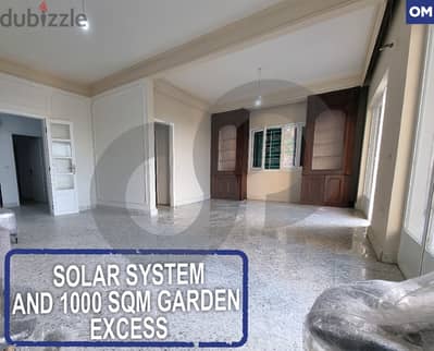 solar system- 1000 sqm GARDEN - Choueifat, Aley/شويفات REF#OM117372